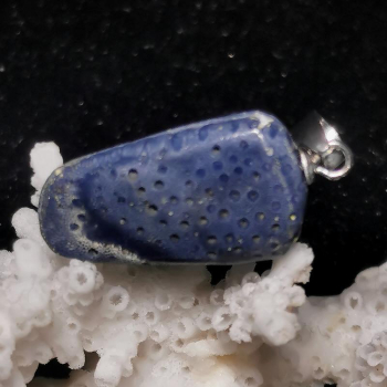 Blaue Koralle Anhänger